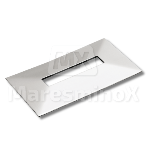 Accesorios barandillas inoxidable Embellecedor rectangular inoxidable