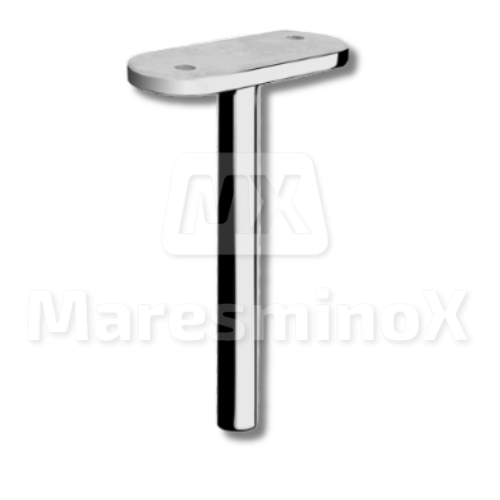 Accesorios barandillas inoxidable Varilla recta con ménsula plana