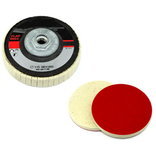 Discos de fieltro