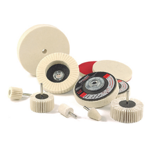 Discos y cepillos de fieltro