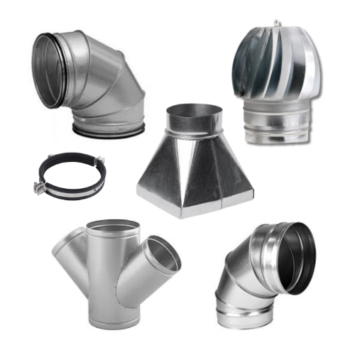 Accesorios para tubo helicoidal