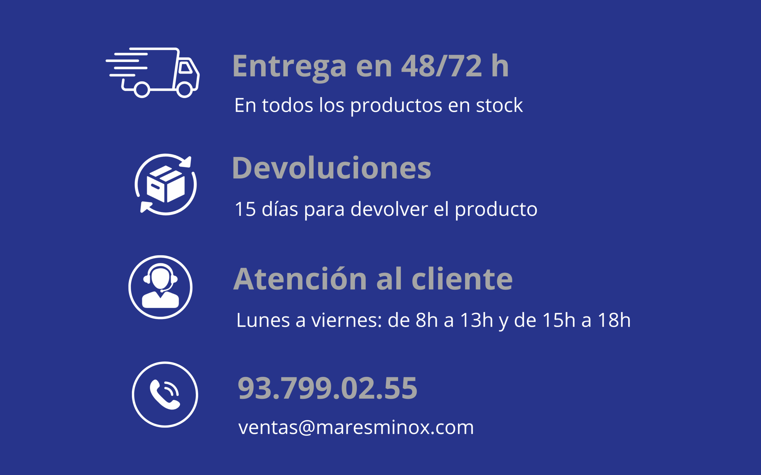 CONDICIONES COMPRA ONLINE MARESMINOX