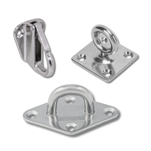 Pasacabos inoxidable